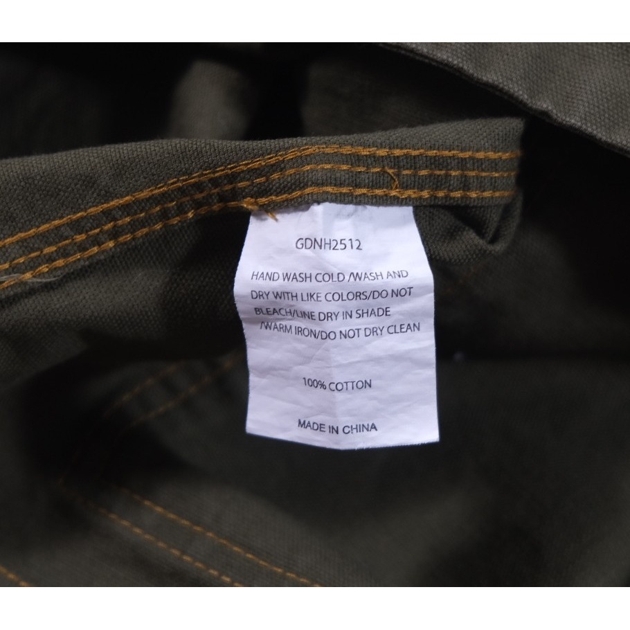 Gardenheir Barn Jacket Men Xxl Moss Green Waxed Cotton Canvas Workwear Utility — image 6 of 8